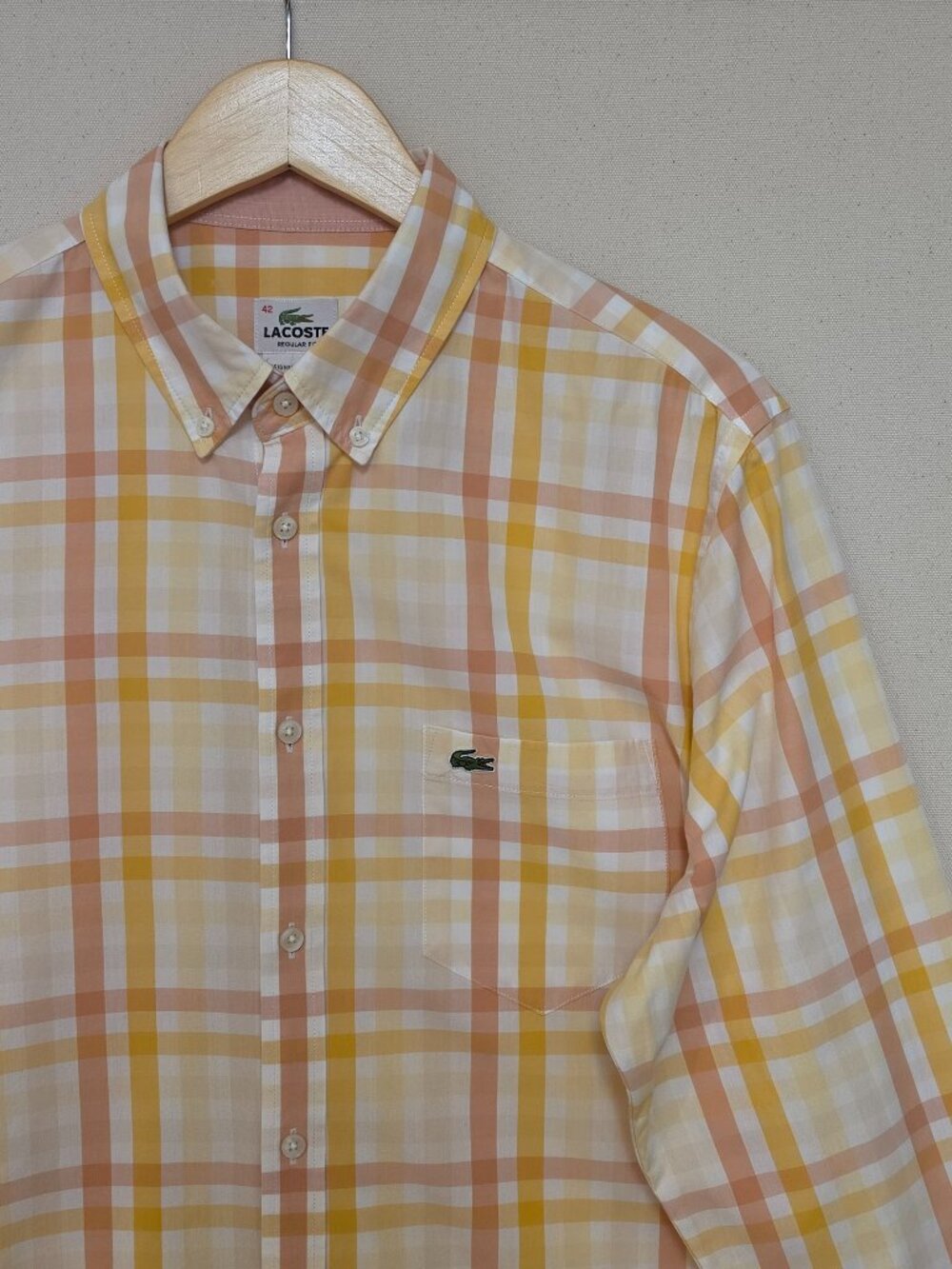 Lacoste Regular Fit Button Down L / 42